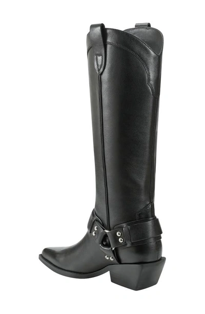Marc Fisher Rally Pointed Toe Boot In Black