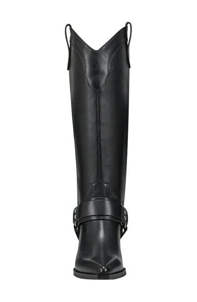 Marc Fisher Rally Pointed Toe Boot In Black