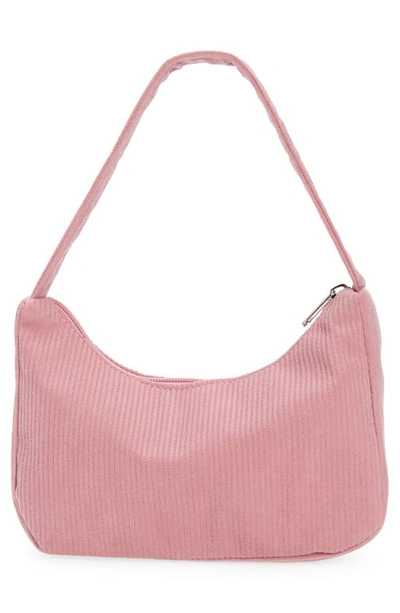 Capelli New York Kids' Corduroy Shoulder Bag In Mauve