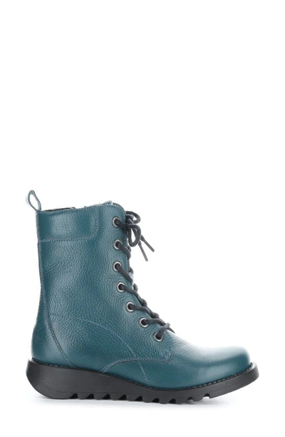 Fly London Silf Bootie In Teal