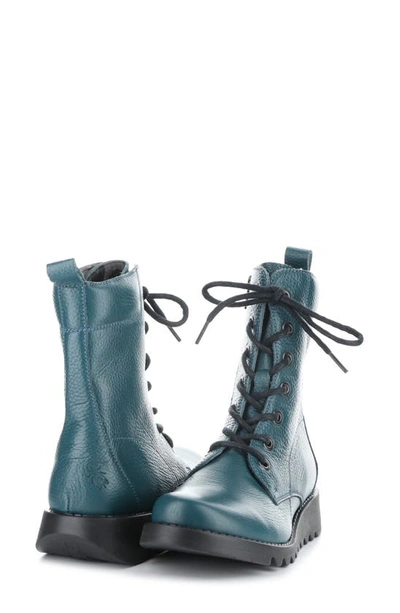 Fly London Silf Bootie In Teal