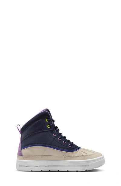 Shop Nike 'woodside 2 High' Boot In Sanddrift/ Fuchsia/ Obsidian