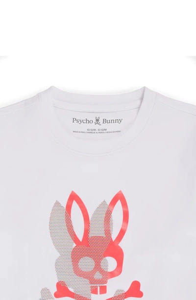 Shop Psycho Bunny Chicago Hd Dotted Graphic T-shirt In White