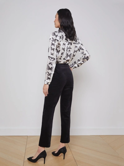 L Agence Rebel Trouser In Black