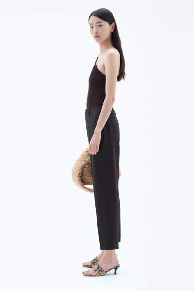 Filippa K Karlie Trousers In Brown | ModeSens