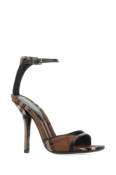 Shop Burberry Sandals In A9011