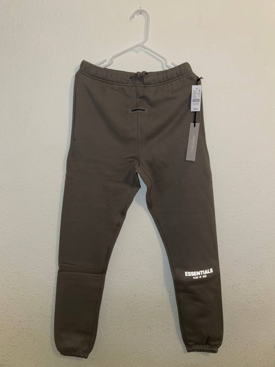 Pre owned Fear Of God X Pacsun Fear Of God Essentials Cement Sweatpants ModeSens