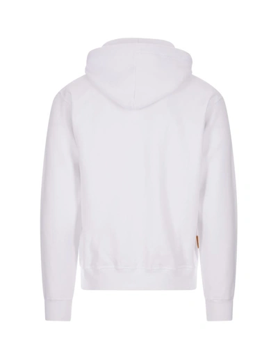 Shop Dsquared2 Pac- Cool Hoodie In White