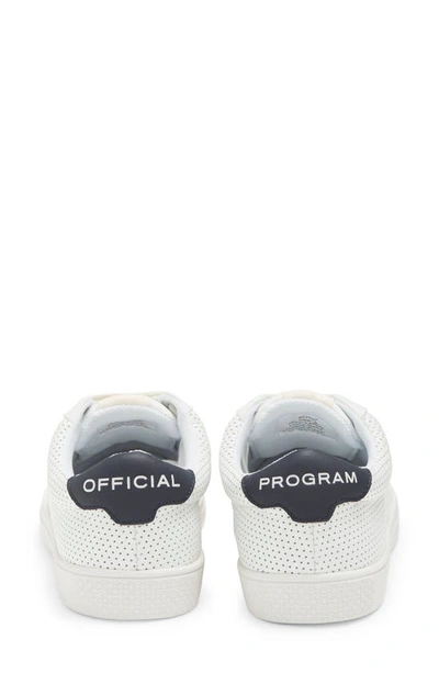 Shop Official Program Court Low Top Sneaker In White/ Dark Grey