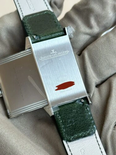 Pre-owned Jaeger-lecoultre Reverso Green Watch - Q3978430 Bnib