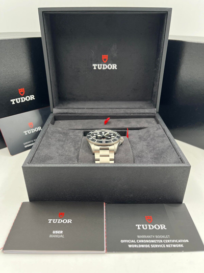 Pre-owned Tudor Pelagos Black Dial Titanium 39mm 25407n Unworn 2023