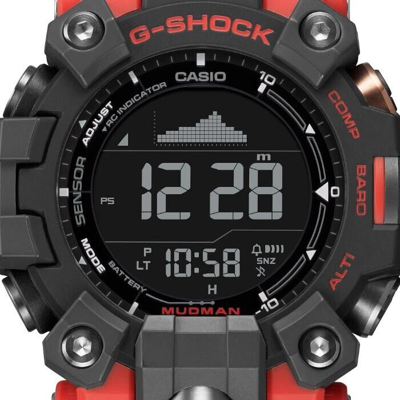 Pre-owned Casio G-shock Master Of Mudman Triple Sensor Model Gw-9500-1a4jf Watch Japan