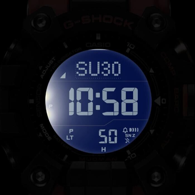 Pre-owned Casio G-shock Master Of Mudman Triple Sensor Model Gw-9500-1a4jf Watch Japan