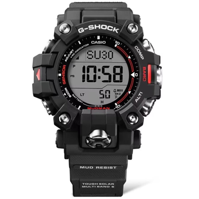 Pre-owned Casio G-shock Master Of Mudman Triple Sensor Model Gw-9500-1jf Watch Japan