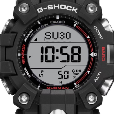 Pre-owned Casio G-shock Master Of Mudman Triple Sensor Model Gw-9500-1jf Watch Japan
