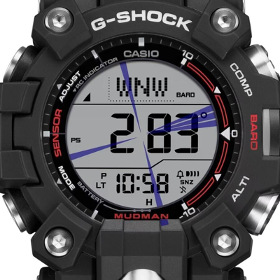 Pre-owned Casio G-shock Master Of Mudman Triple Sensor Model Gw-9500-1jf Watch Japan