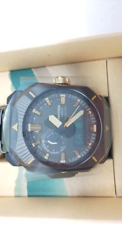 Pre-owned Casio Protrek [] Watch Protrek [domestic Genuine] Climber Line Radio Solar Biomas
