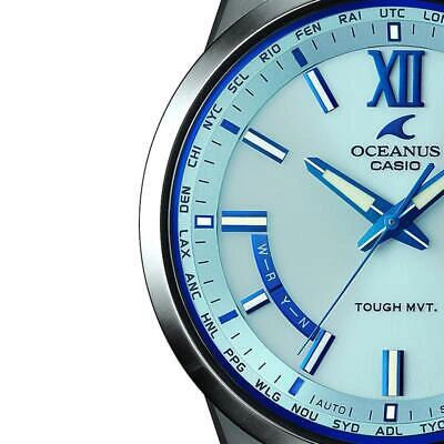 Pre-owned Casio Oceanus Ocw-t150-2ajf Solar Men's Watch Japan