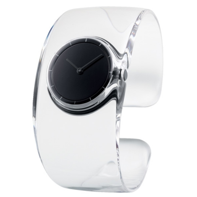 Pre-owned Issey Miyake O Clear Ny0w007 Tokujin Yoshioka Design For Woman Wristwatch Japan