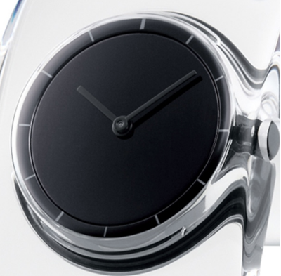 Pre-owned Issey Miyake O Clear Ny0w007 Tokujin Yoshioka Design For Woman Wristwatch Japan