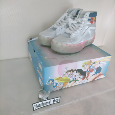 Pre-owned Vans X Sailor Moon Sk8-hi Stacked Shoes Unisex In Multicolor