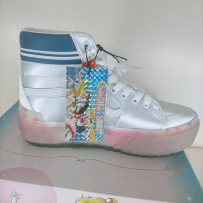 Pre-owned Vans X Sailor Moon Sk8-hi Stacked Shoes Unisex In Multicolor