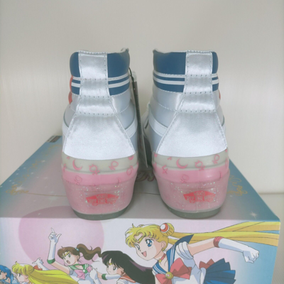 Pre-owned Vans X Sailor Moon Sk8-hi Stacked Shoes Unisex In Multicolor