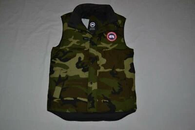 Pre-owned Canada Goose Authentic  Mens Garson Vest Classic Camo Green All Sizes Brand In Multicolor