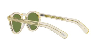Pre-owned Oliver Peoples Avelin Ov 5541su Black/midnight Express Polar (1005p2) Sunglasses In Green