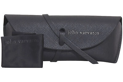 Pre-owned John Varvatos Sjv559 Sunglasses Men's Black/brown Lenses Rectangle Shape 51mm