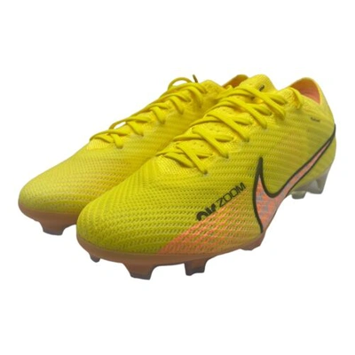 Pre-owned Nike Zoom Mercurial Vapor 15 Elite Fg Yellow Strike Dj4978-780 - Men's Size 7