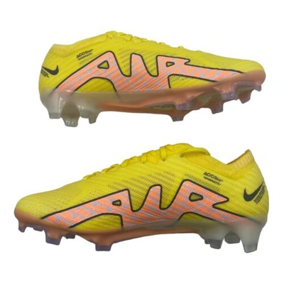 Pre-owned Nike Zoom Mercurial Vapor 15 Elite Fg Yellow Strike Dj4978-780 - Men's Size 7