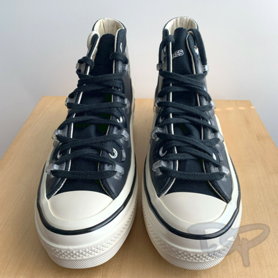 Pre-owned Converse Chuck Taylor All-star 70 Hi Kim Jones Black Men's 9 Women's Size 11 In Multicolor