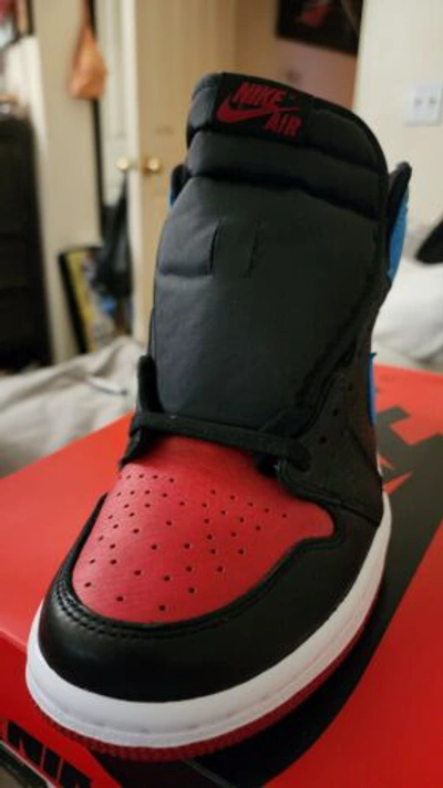 Pre-owned Jordan Air  1 Retro High Og Unc To Chi Wmns Size 9 Mens 7.5 In Red