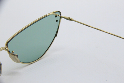 Pre-owned Dior Christian  Miss B1u B0o0 Gold Authentic Sunglasses Wcase 63-14 In Green