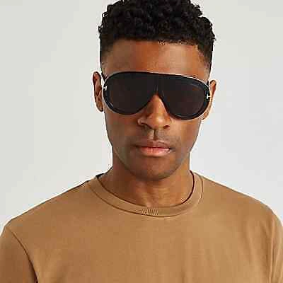 Pre-owned Tom Ford Troy Sunglasses Tf836 52b, Authentic In Brown