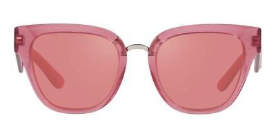 DOLCE & GABBANA Pre-owned Dg 4437 Fleur Pink/ Pink 51/20/145 Women Sunglasses
