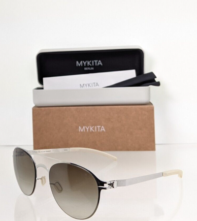 Pre-owned Mykita Brand Authentic  No. 1 Sun Reginald Sunglasses Col 051 49mm In Brown
