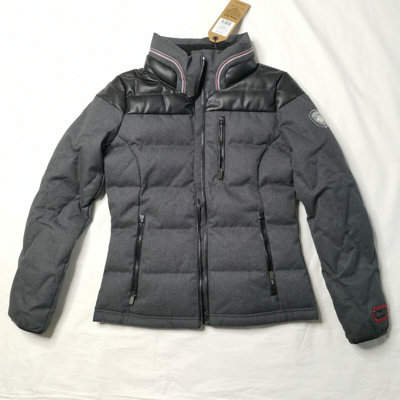 Pre-owned Alp N Rock Chamonix Down Jacket Size M (8-10) In Gray