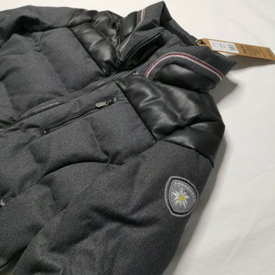 Pre-owned Alp N Rock Chamonix Down Jacket Size M (8-10) In Gray
