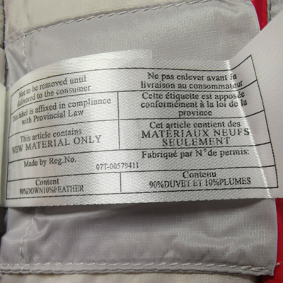 Pre-owned Alp N Rock Chamonix Down Jacket Size M (8-10) In Gray