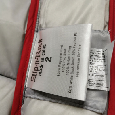 Pre-owned Alp N Rock Chamonix Down Jacket Size M (8-10) In Gray