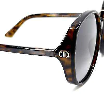Pre-owned Dior Christian  Sunglasses D Doll R1u 20at Authentic In Brown