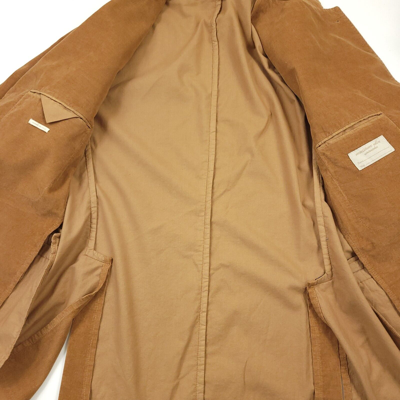 Pre-owned Massimo Alba $975  Baby Corduroy Suit Jacket In Bronze Mens Size Us 42 (italy 52) In Brown
