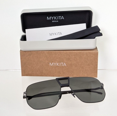 Pre-owned Mykita Brand Authentic  Sunglasses Mylon Hybrid Cayenne Col. 243 Black Frame In Gray