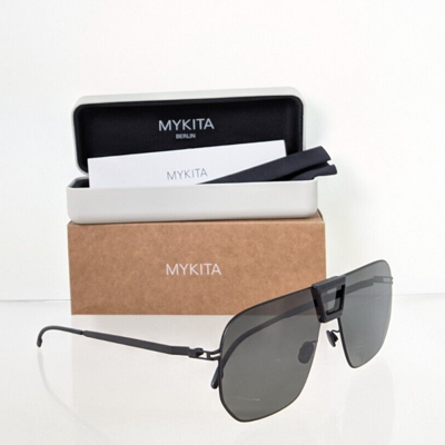 Pre-owned Mykita Brand Authentic  Sunglasses Mylon Hybrid Cayenne Col. 243 Black Frame In Gray