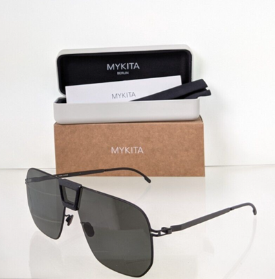 Pre-owned Mykita Brand Authentic  Sunglasses Mylon Hybrid Cayenne Col. 243 Black Frame In Gray