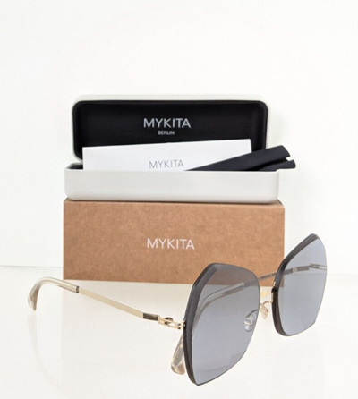 Pre-owned Mykita Brand Authentic  Studio 10.1 Col. 342 Gold 61mm Frame In Gray