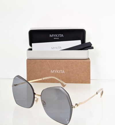 Pre-owned Mykita Brand Authentic  Studio 10.1 Col. 342 Gold 61mm Frame In Gray