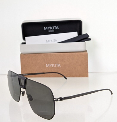Pre-owned Mykita Brand Authentic  Sunglasses Mylon Hybrid Cayenne Col. 243 Black Frame In Gray
